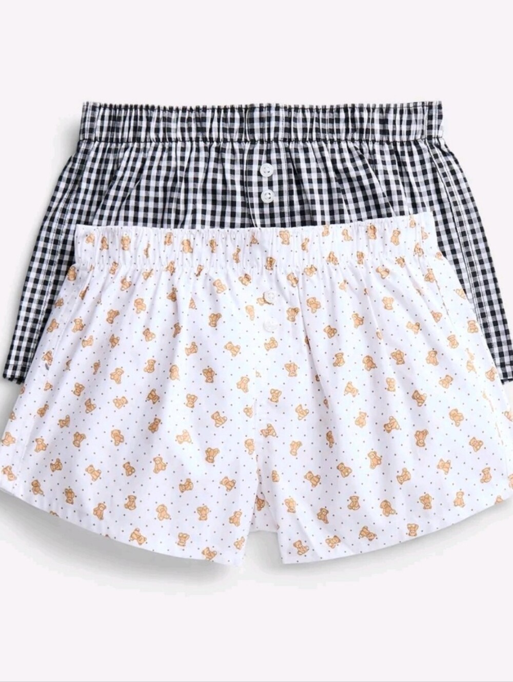 Weekend Academy Girls Cotton Blend Boxer Shorts, 2-Pack,